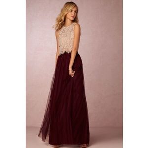 Beautiful BHLDN top & skirt